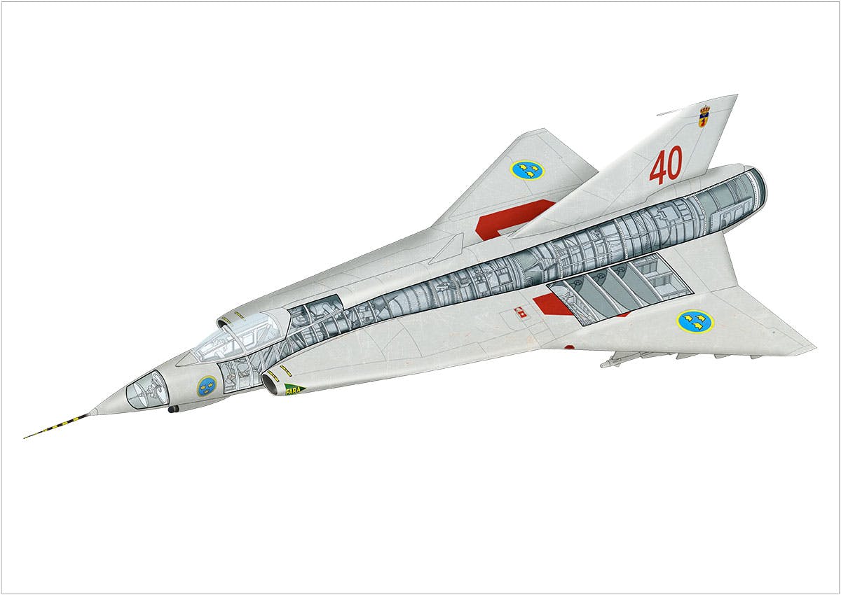 Saab J 35F2 | Historia Saab J 35F2 | Historia